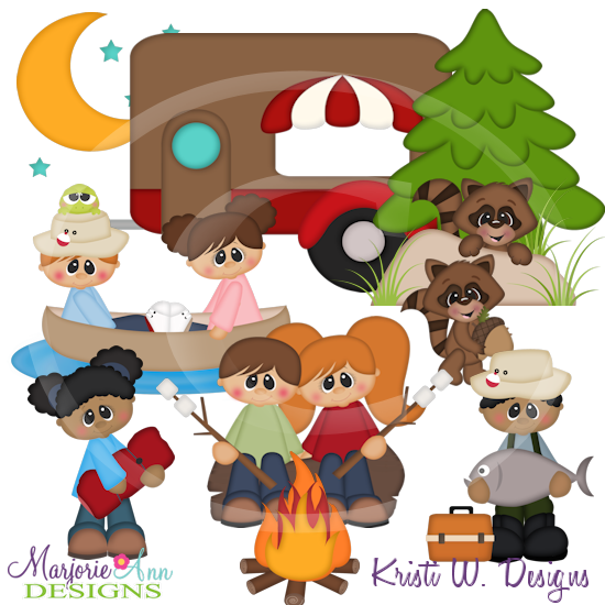 Camping Trip SVG Cutting Files Includes Clipart - Click Image to Close
